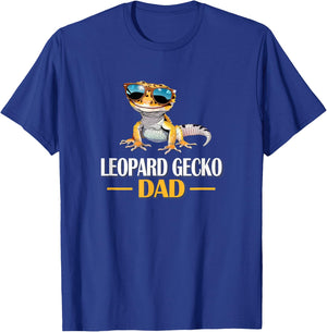 Reptile Dad Leopard Gecko Lover T-Shirt - T-Shirt | Royal