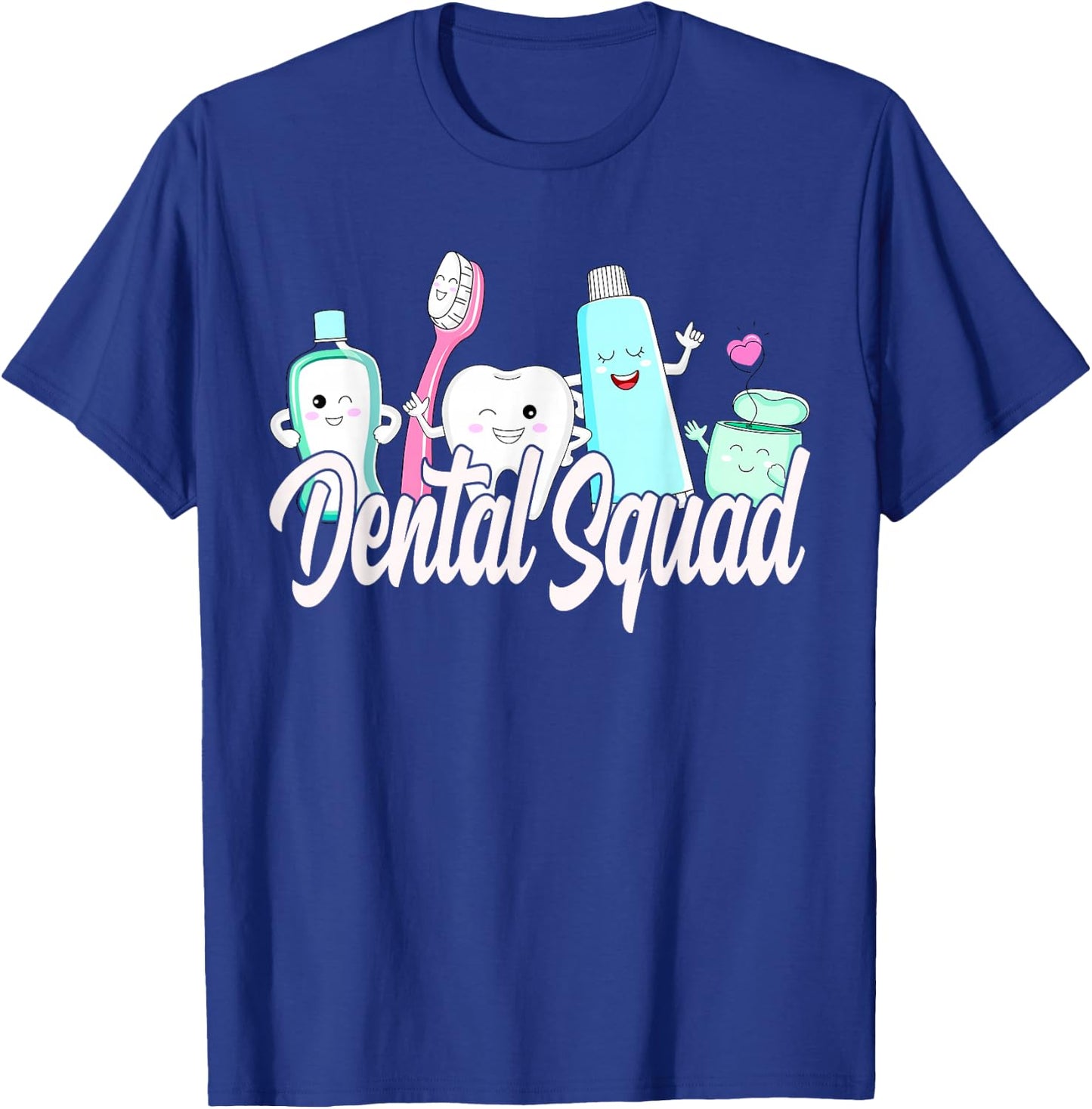 Dental Squad . Dental lab Hygienist T-Shirt - T-Shirt | Royal
