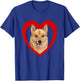 Finnish Spitz Dog - Dog Heart Lover - Finnish Spitz T-Shirt - T-Shirt | Royal