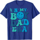 In My Boy Dad Era Retro Graphic Fathers Day Dad and Son Gift T-Shirt - T-Shirt | Royal