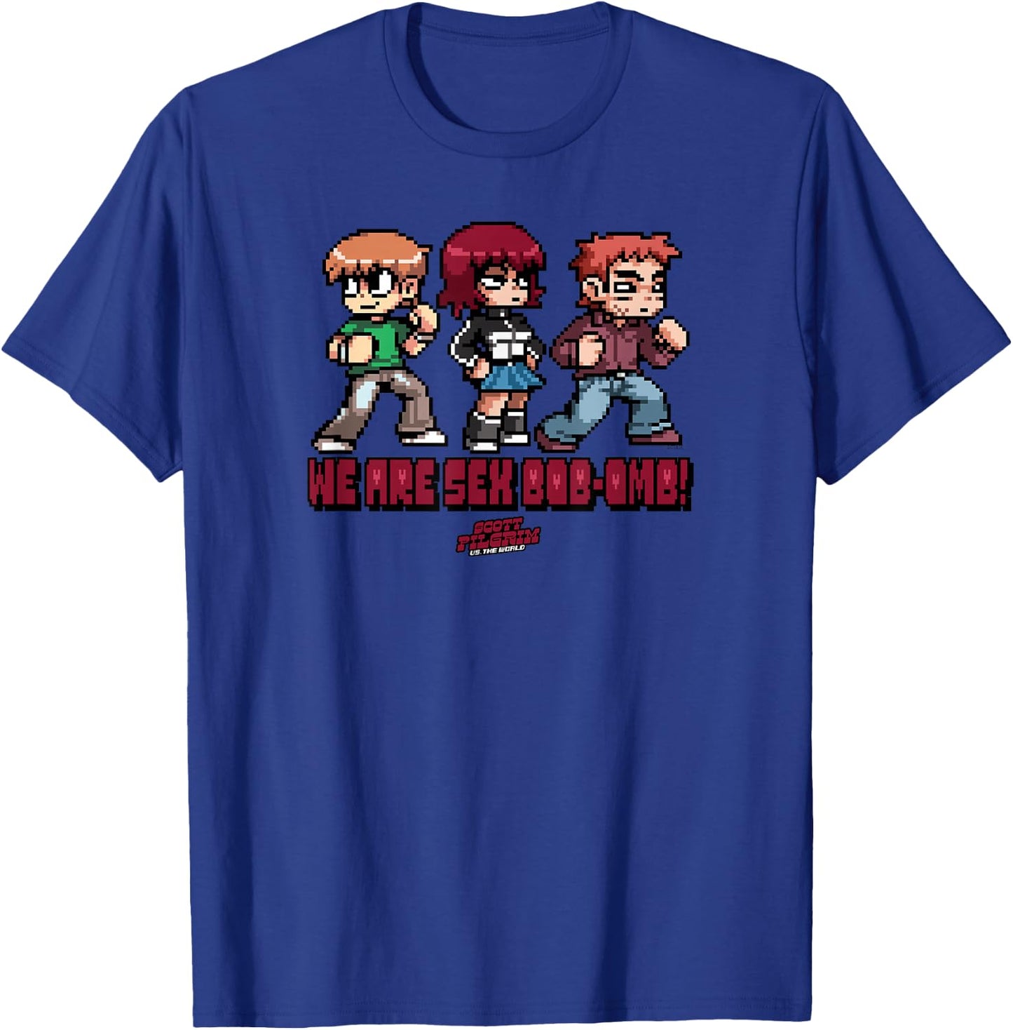 Scott Pilgrim Vs. The World Sexbob-Omb Band T-Shirt - T-Shirt | Royal