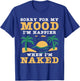 Naturist Nudism Design for a Nudist T-Shirt - T-Shirt | Royal
