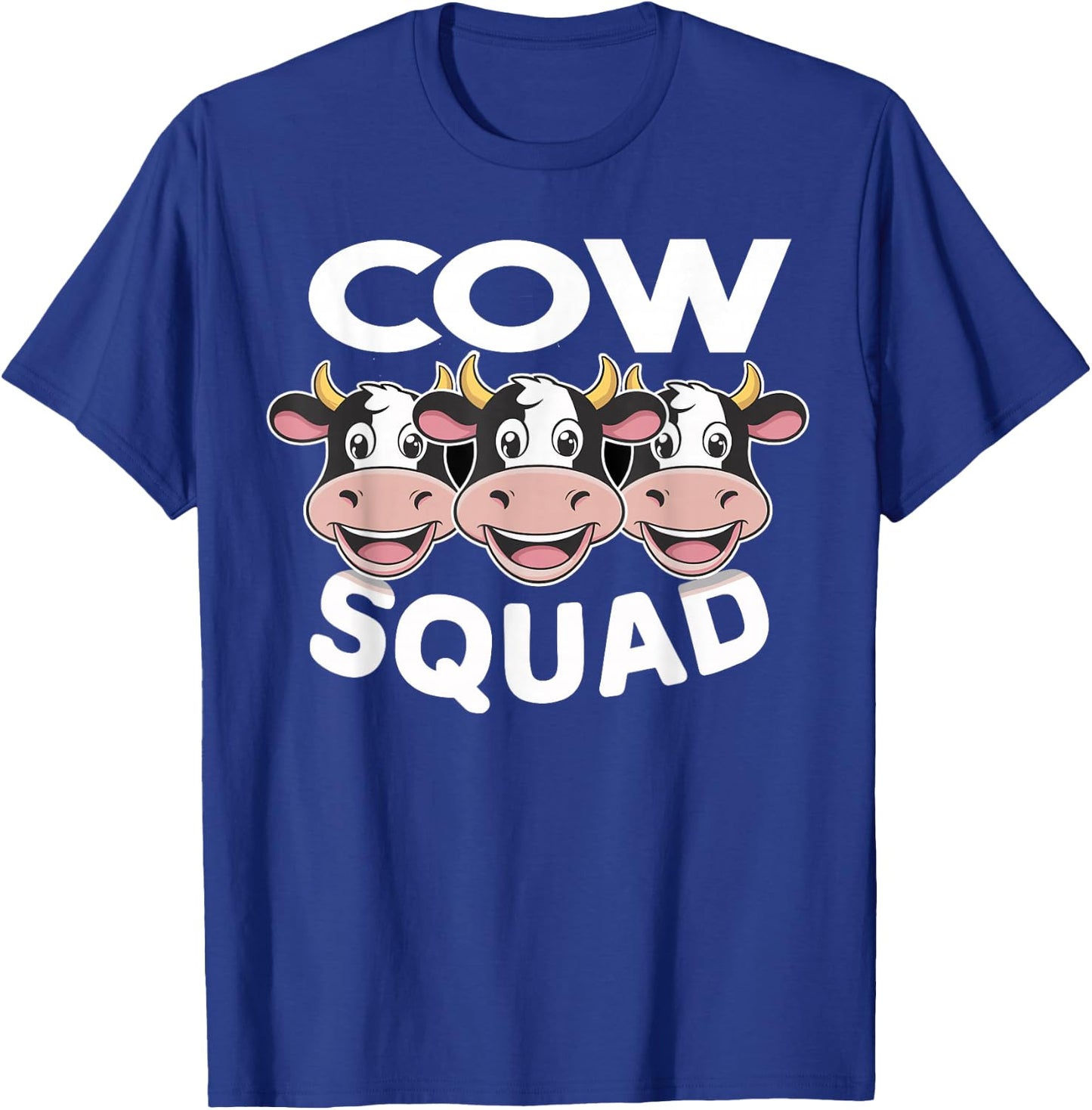 Cow Squad for Cow Lover Shirt | Cool Cow T-Shirt - T-Shirt | Royal