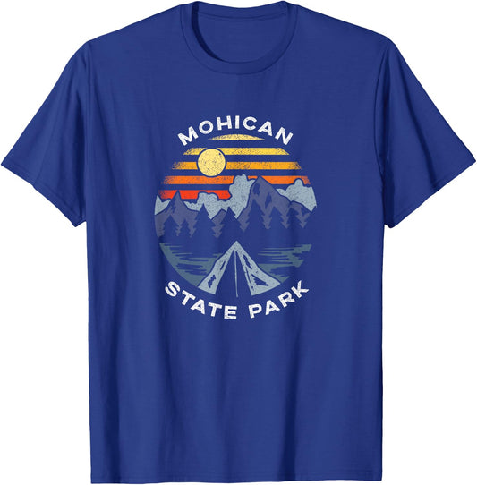 Mohican State Park Ohio Forest Camping Vacation T-Shirt - T-Shirt | Royal