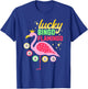 Bingo Lucky Flamingo Funny Bingo Player Lover Grandma Women T-Shirt - T-Shirt | Royal