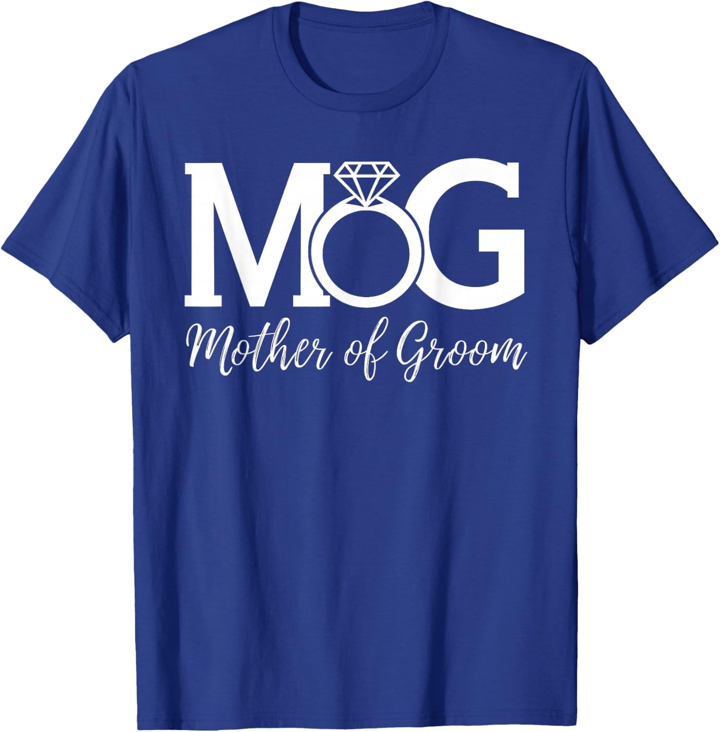 Wedding Celebration Family Love MOG Mother Of Groom , Small, Black T-Shirt - T-Shirt | Royal