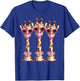Funny Giraffe Squad Pink Bubble Gum Sunglasses Design T-Shirt - T-Shirt | Royal