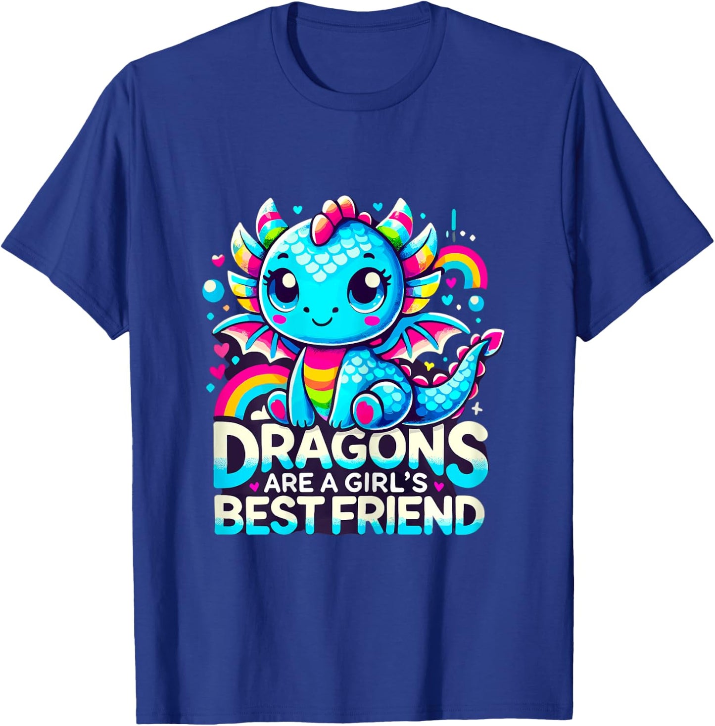 Dragons are a Girl's Best Friend T-Shirt - T-Shirt | Royal