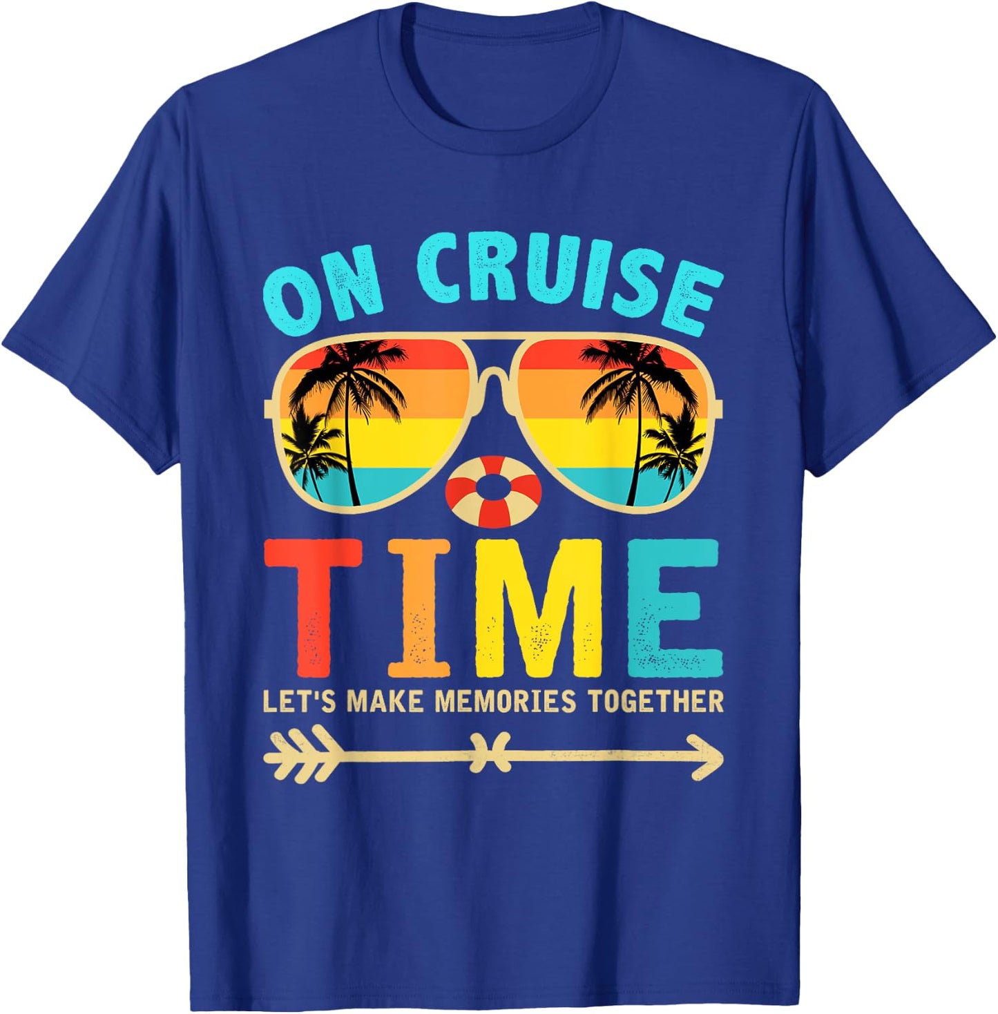 On Cruise Time Cruise Squad Summer Vacation Matching Family Women Girls Kids T-Shirt - T-Shirt | Royal