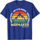 Waymaker Promise Keeper Miracle Worker Christian Believer T-Shirt - T-Shirt | Royal