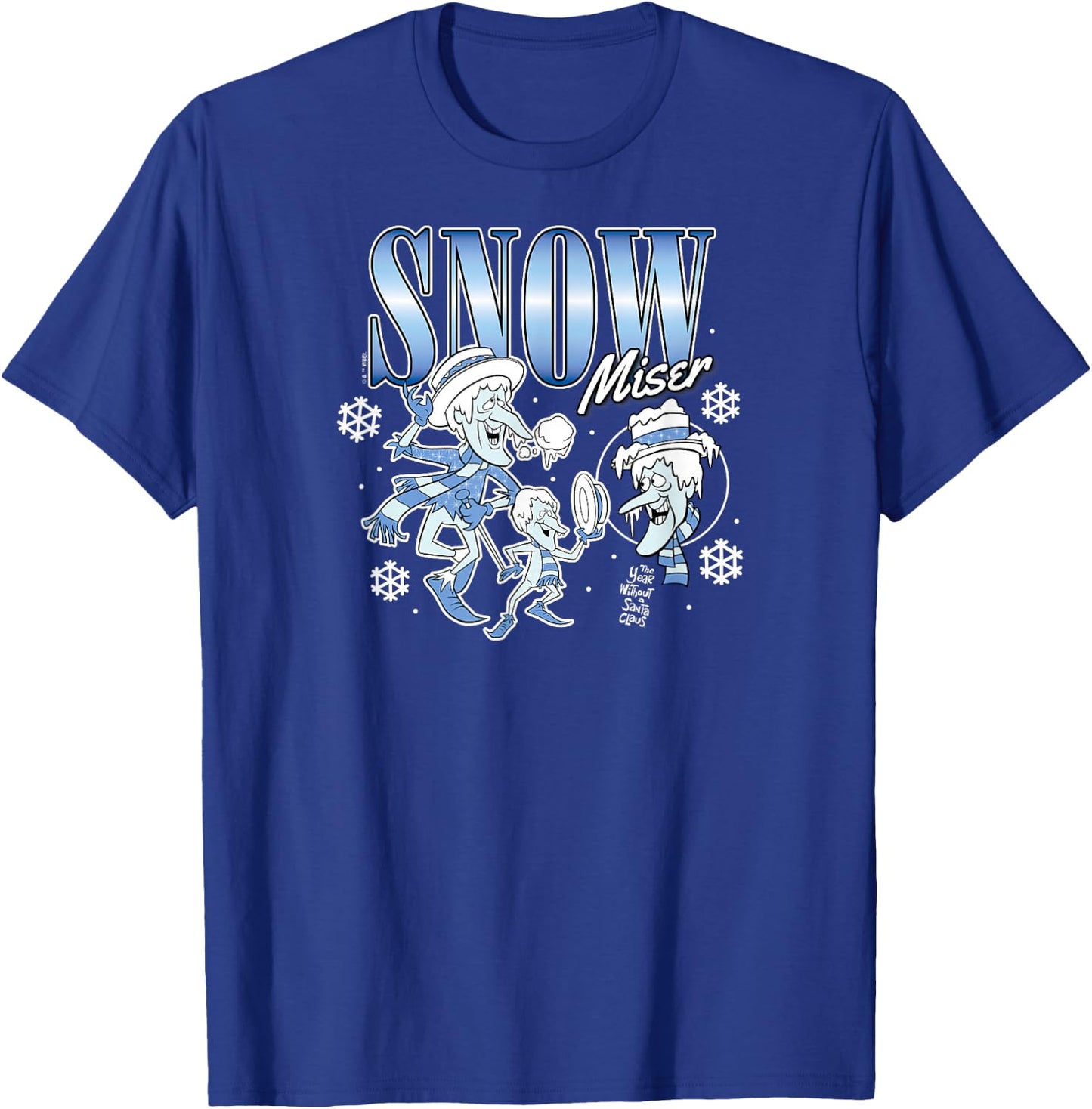 The Year Without A Santa Claus - Snow Miser Character T-Shirt - T-Shirt | Royal