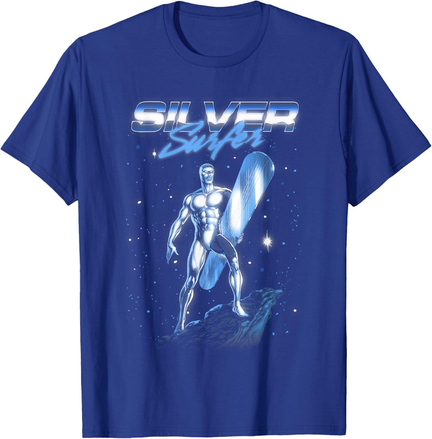 Marvel Comics Silver Surfer Classic Pose T-Shirt - T-Shirt | Royal