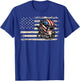 American Flag Welding Vintage Men Women Welder T-Shirt - T-Shirt | Royal