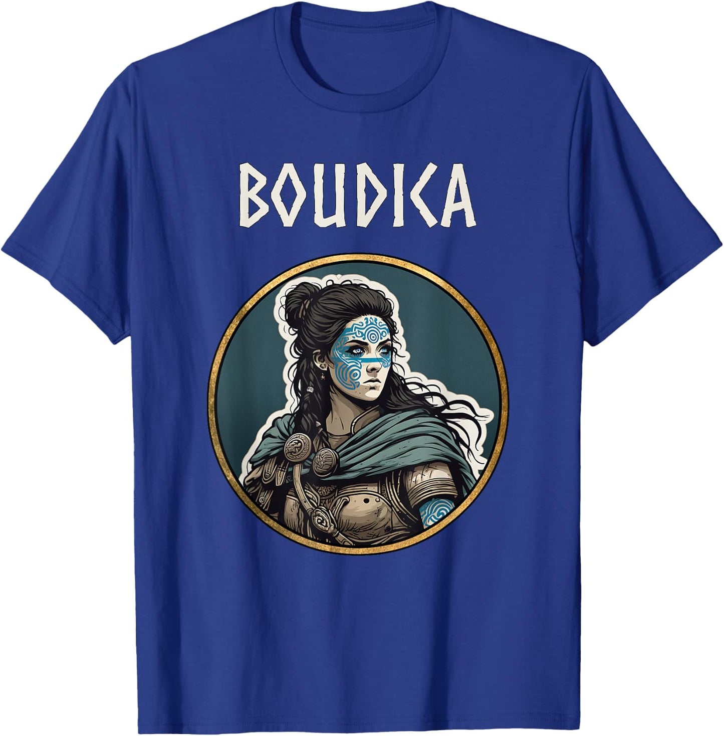 Boudica Queen of the Iceni Ancient Britain History T-Shirt - T-Shirt | Royal