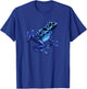 Blue Poison Dart Frog Colorful Design Nature Lover T-Shirt - T-Shirt | Royal