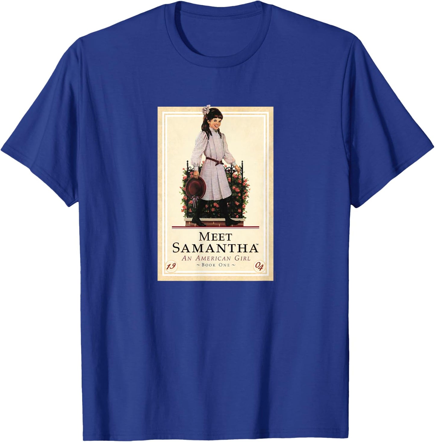 American Girl - Meet Samantha Book Cover T-Shirt - T-Shirt | Royal