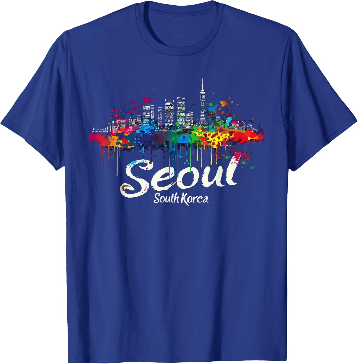 Seoul South Korea Travel Vacation Saranghae I Love Seoul T-Shirt - T-Shirt | Royal