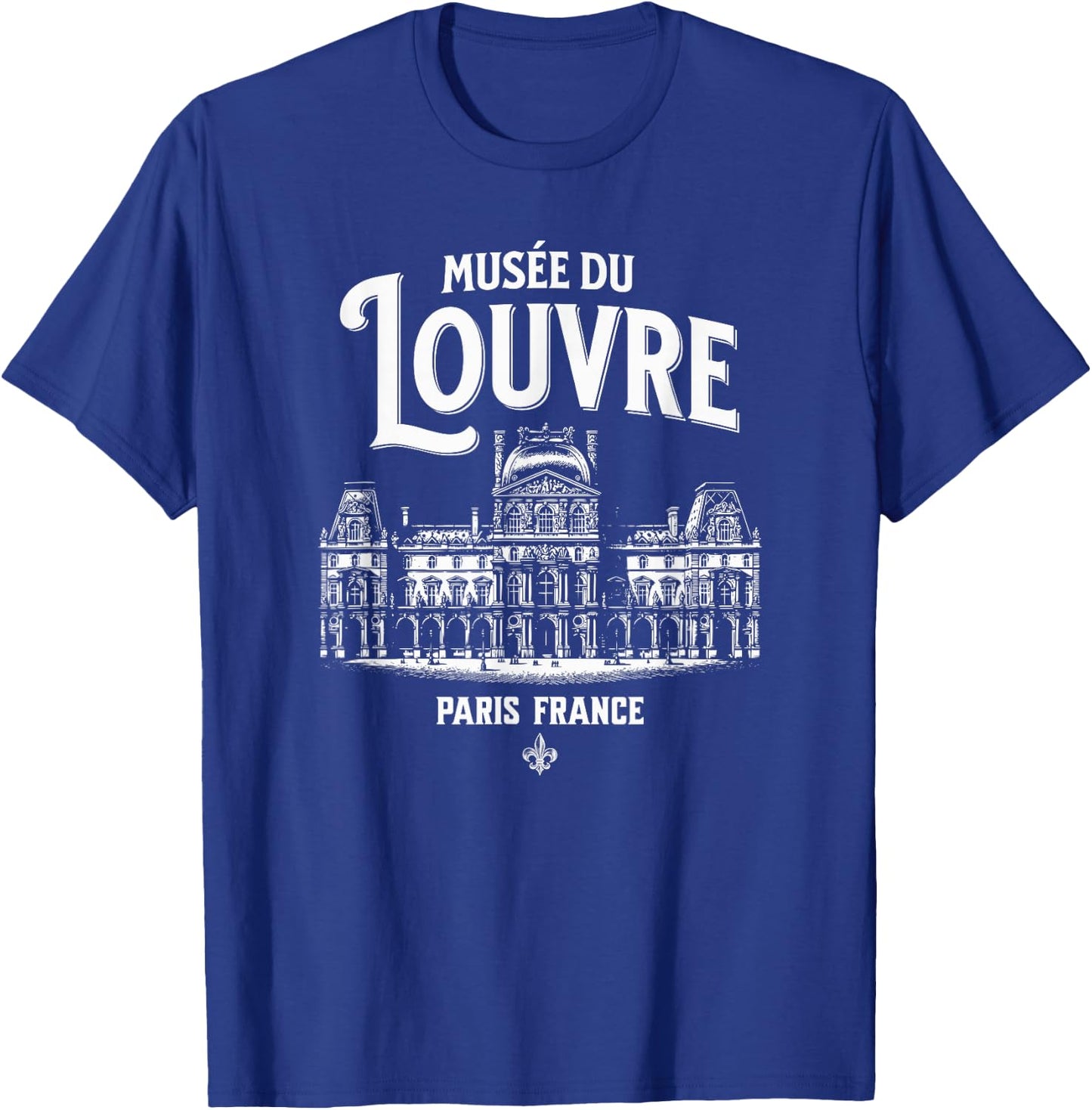 Vintage Musée du Louvre Paris France T-Shirt - T-Shirt | Royal