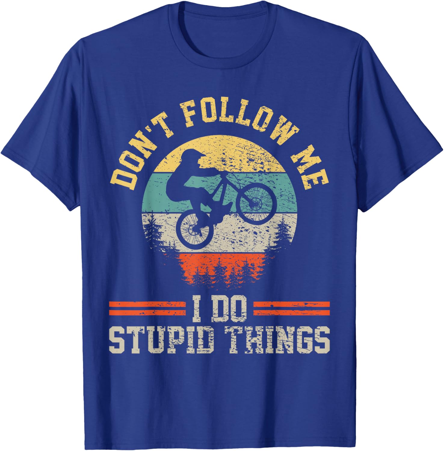 Mountain Bike MTB T-Shirt - T-Shirt | Royal