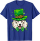Poodle Leprechaun St Patricks Day Dog Boys Men T-Shirt - T-Shirt | Royal