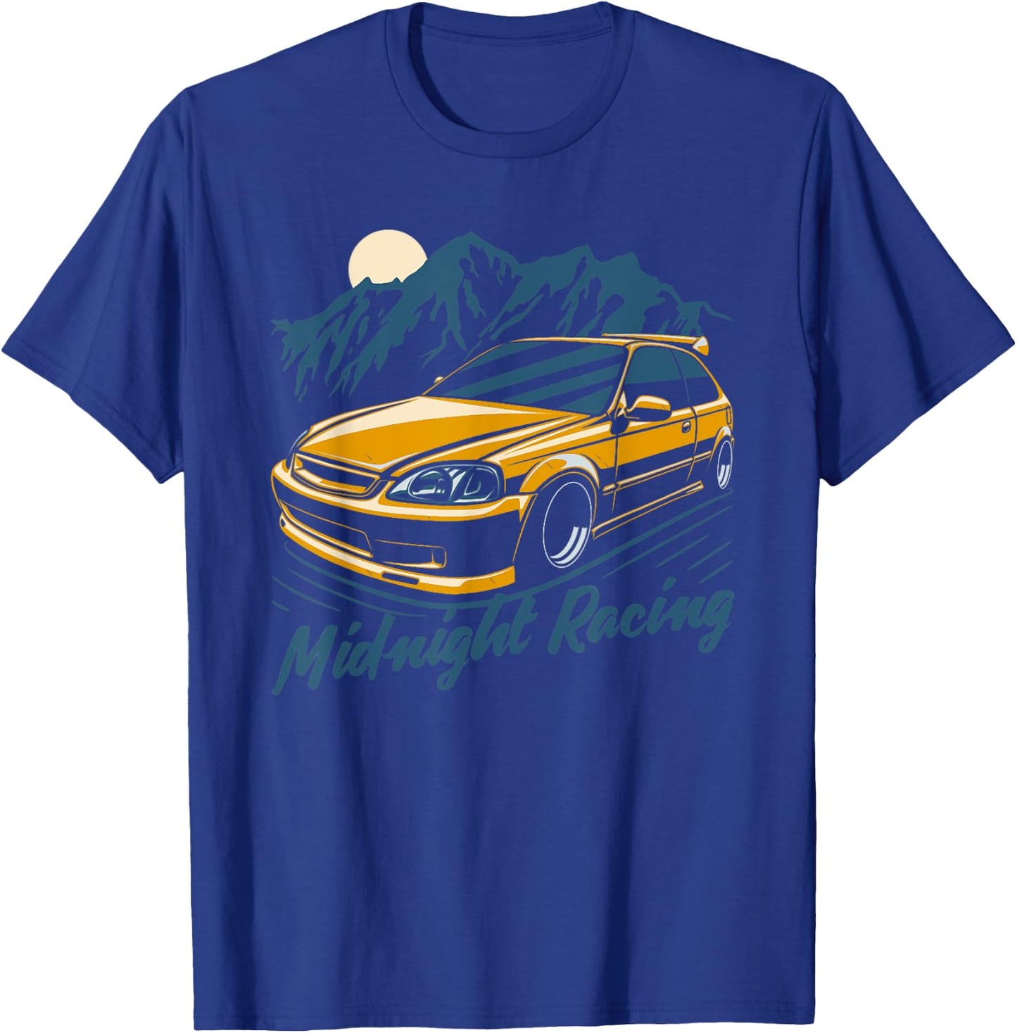 Civic EK Hatch Type R Japanese Car T-Shirt - T-Shirt | Royal