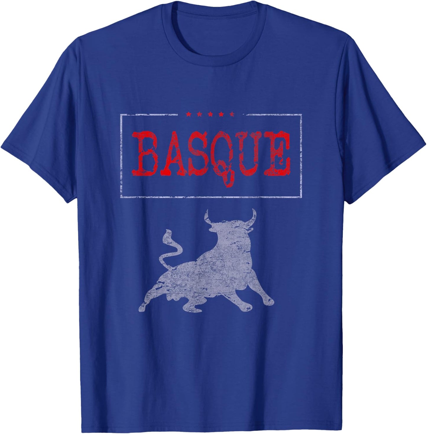 Basque Country Running of the Bulls T-Shirt - T-Shirt | Royal