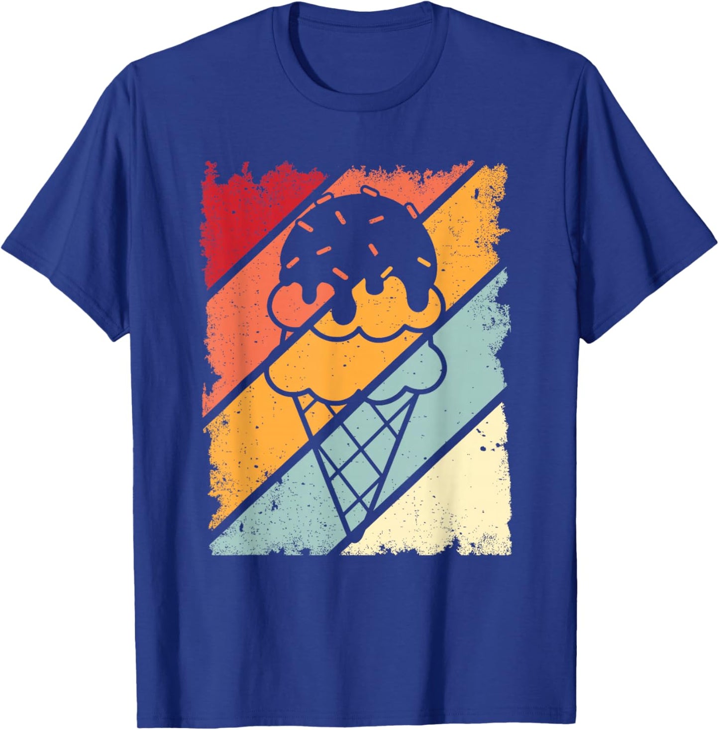 Funny Ice Cream with Sprinkles Women Kids Ice Cream T-Shirt - T-Shirt | Royal
