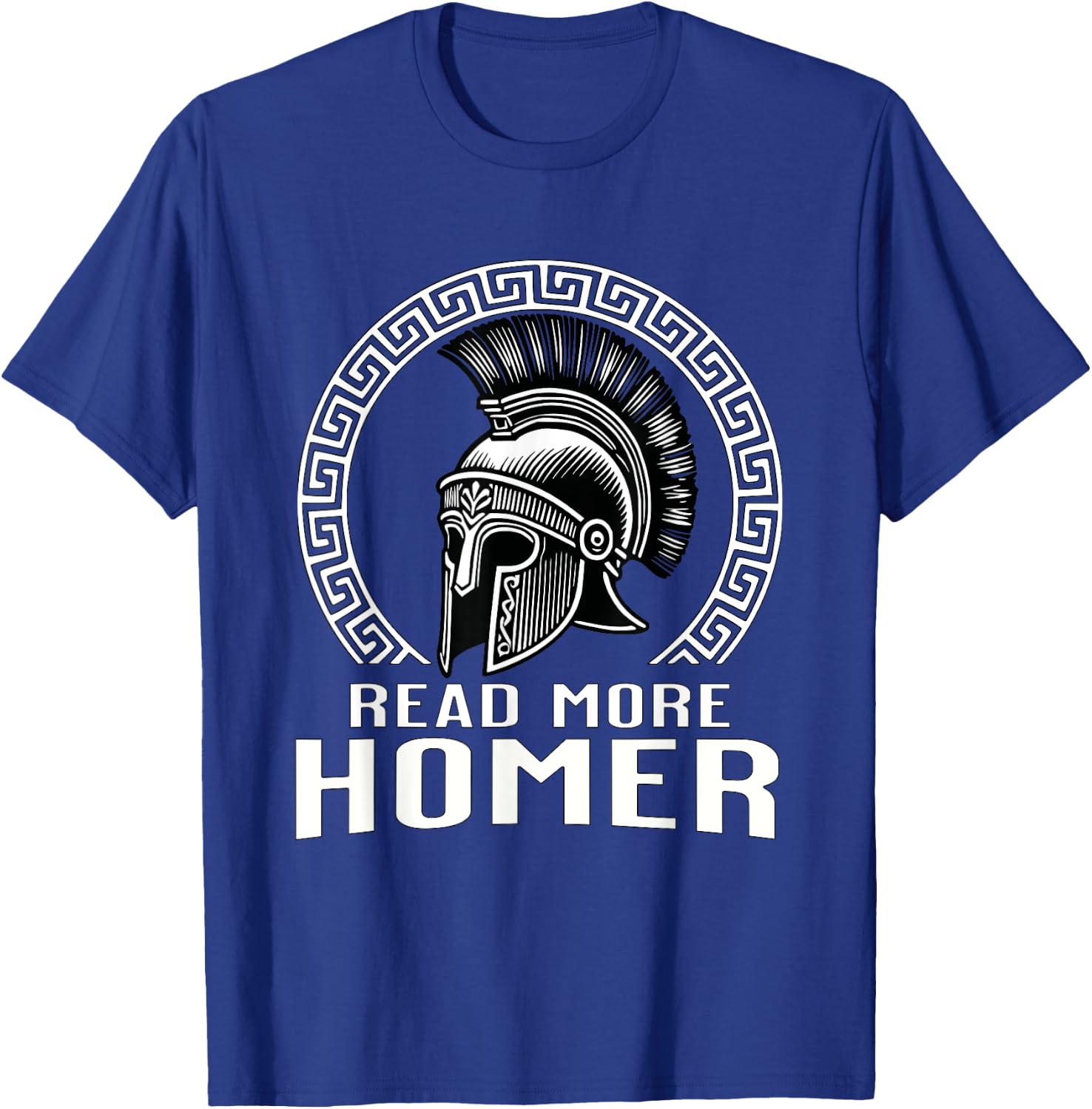 Homer Iliad and Odyssey Greek History Read More Homer T-Shirt - T-Shirt | Royal