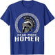 Homer Iliad and Odyssey Greek History Read More Homer T-Shirt - T-Shirt | Royal