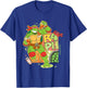 Teenage Mutant Ninja Turtles Raphael Pizza T-Shirt - T-Shirt | Royal