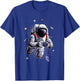 Cool Astronaut Art for Kids Boys Men Space Themed Galaxy T-Shirt - T-Shirt | Royal