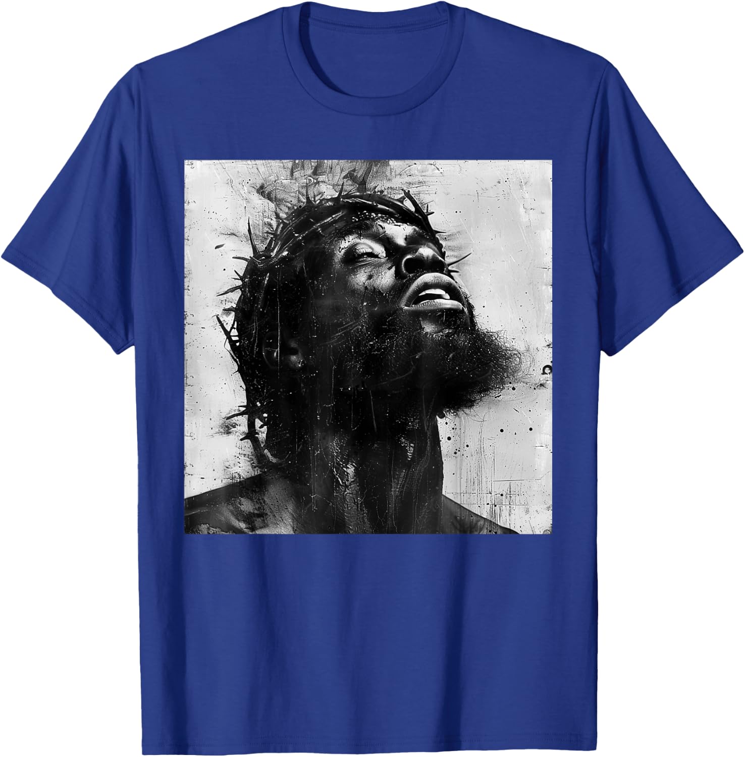 Black Jesus, Christianity, Church, Christ, Jesus T-Shirt - T-Shirt | Royal