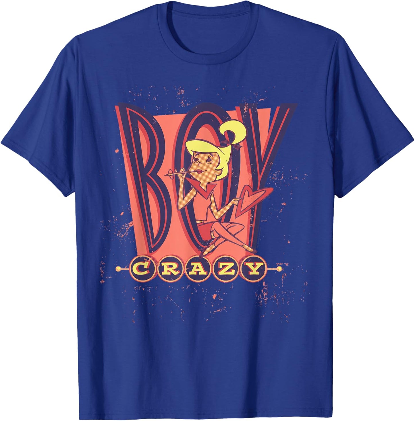 The Jetsons Judy Boy Crazy T-Shirt - T-Shirt | Royal