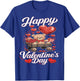 Happy Valentines Day Shirts Women Cute Valentine T-Shirt - T-Shirt | Royal