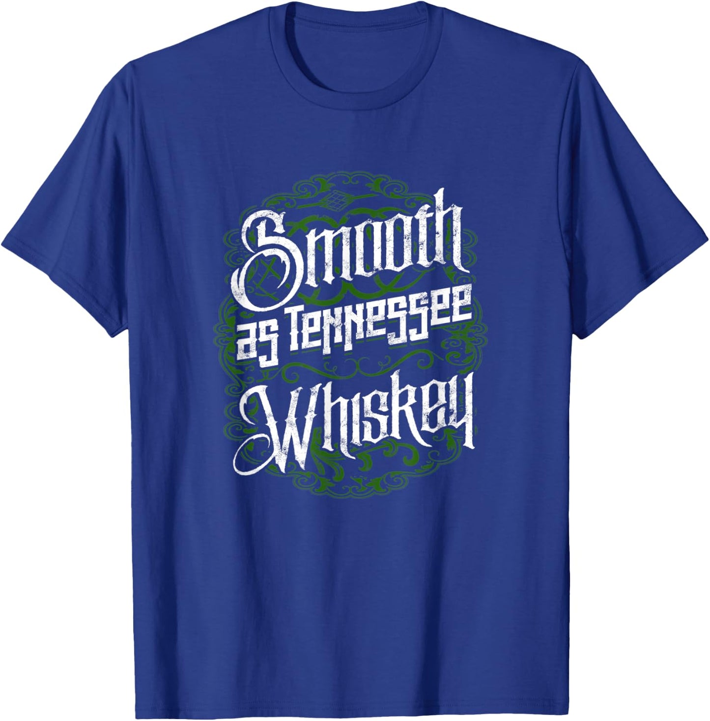 Smooth as Tennessee Whiskey - Beer Cocktails Party Drinking T-Shirt - T-Shirt | Royal