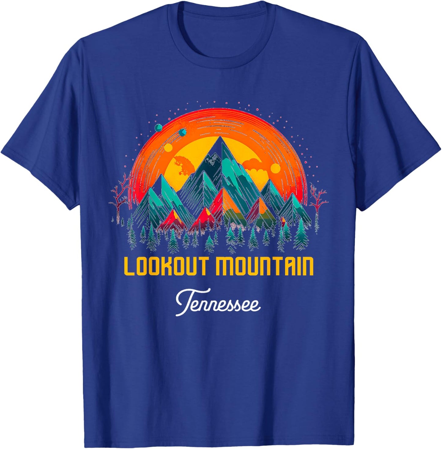 Lookout Mountain Tennessee T-Shirt - T-Shirt | Royal