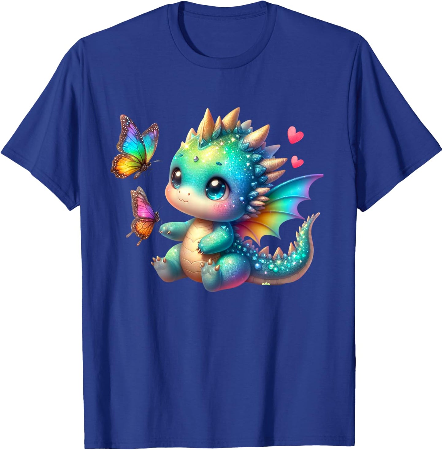 Cute Dragon funny Dragon Baby Kids Toddler Boys Girls T-Shirt - T-Shirt | Royal