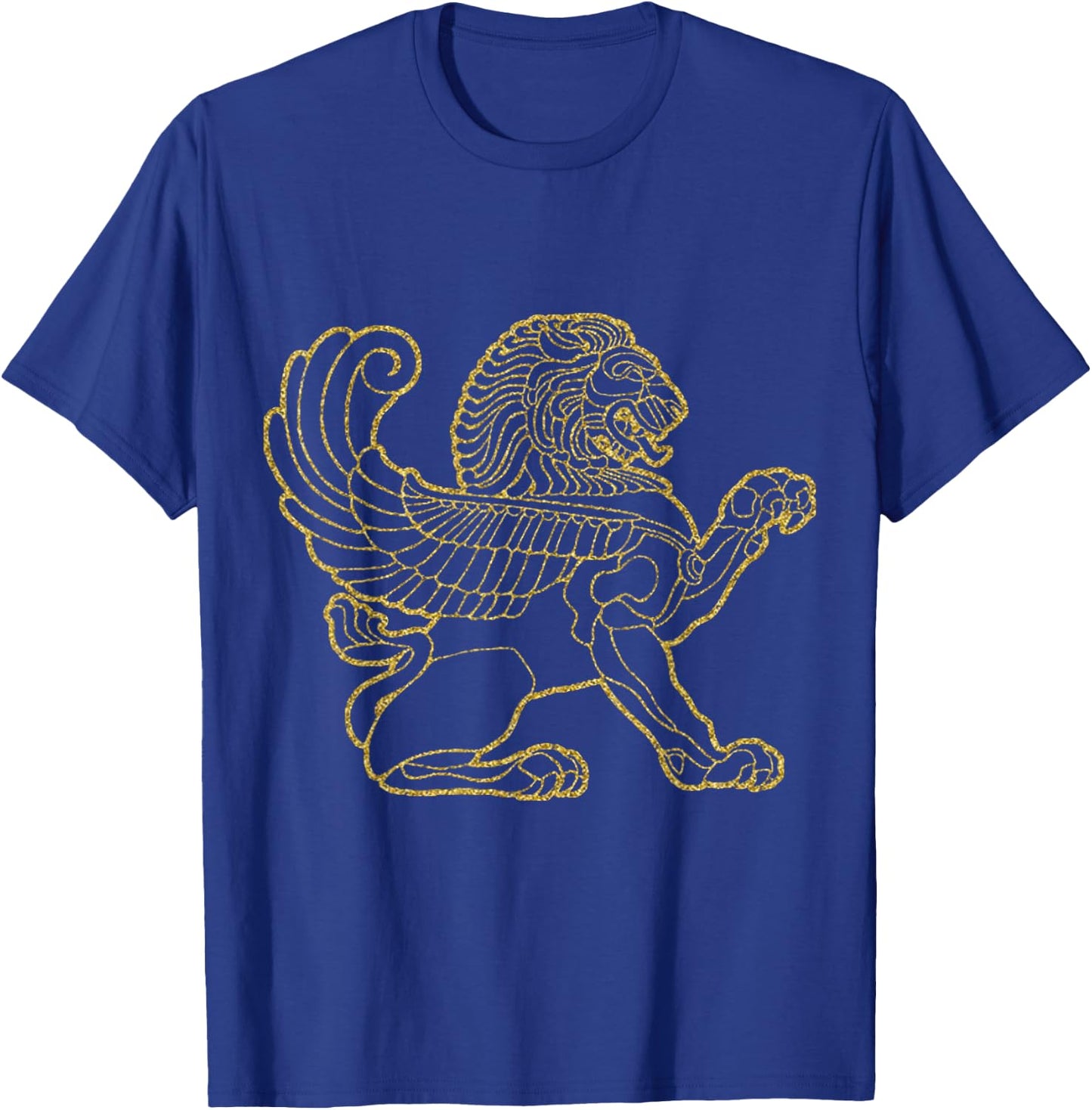 Persepolis, Takht-e-Jamshid, Flying Lion, Persian History T-Shirt - T-Shirt | Royal