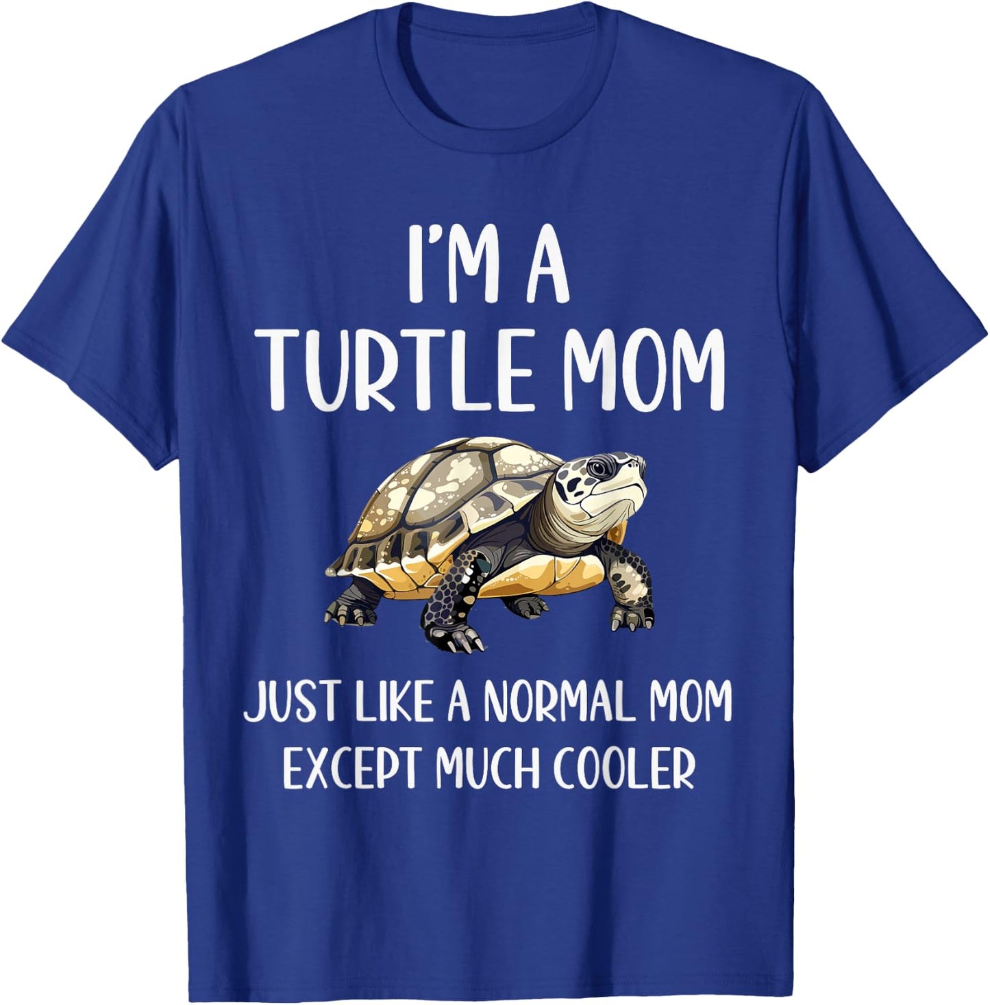 Turtle Mom Definition Funny Turtle Animals Lover Mothers Day T-Shirt - T-Shirt | Royal