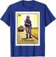 El Soldado Card Mexican Lottery Card T-Shirt - T-Shirt | Royal