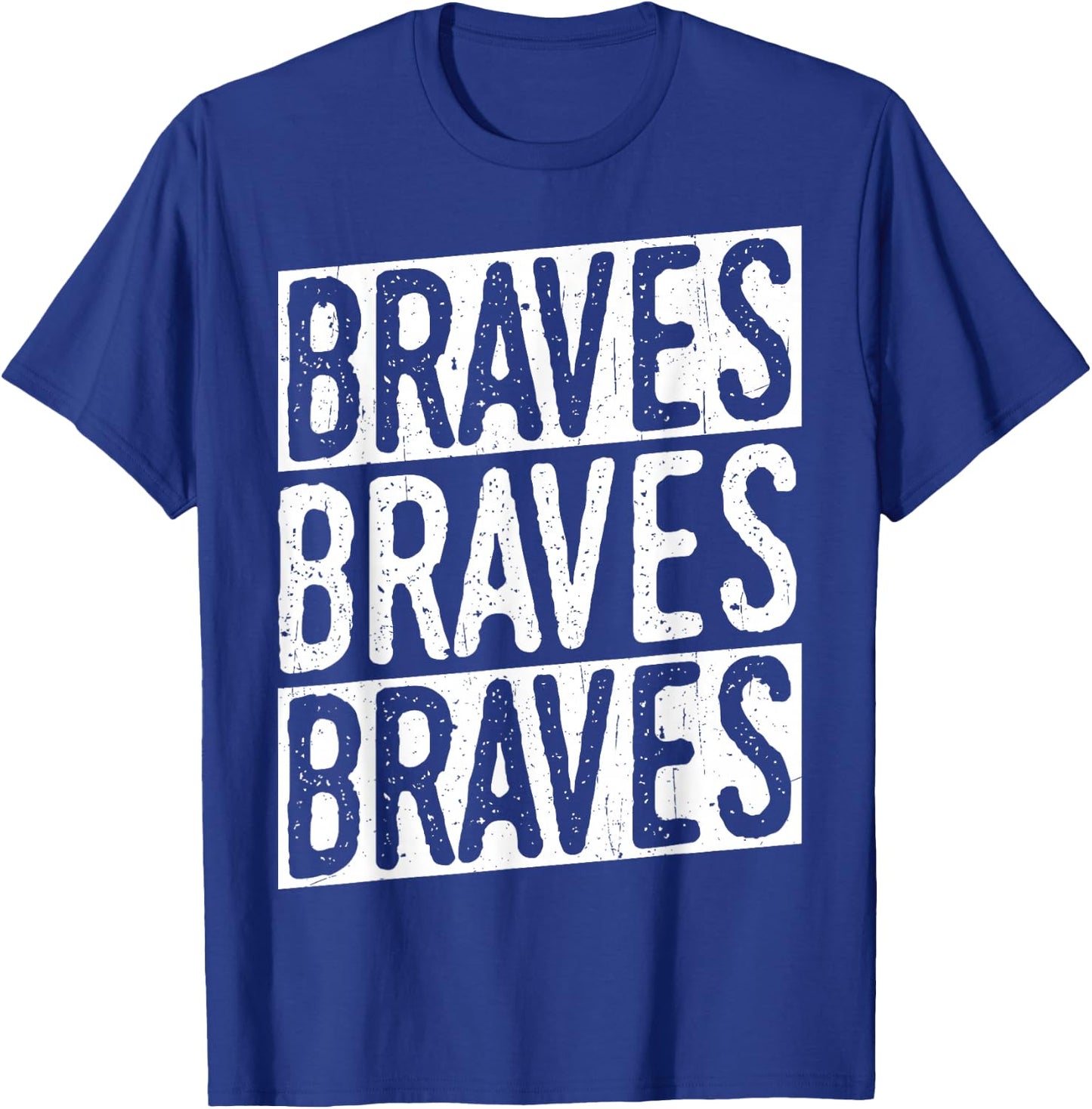 Braves Vintage Braves T-Shirt - T-Shirt | Royal