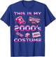 This Is My 2000s Costume 2000's style 2000s Retro Party T-Shirt - T-Shirt | Royal