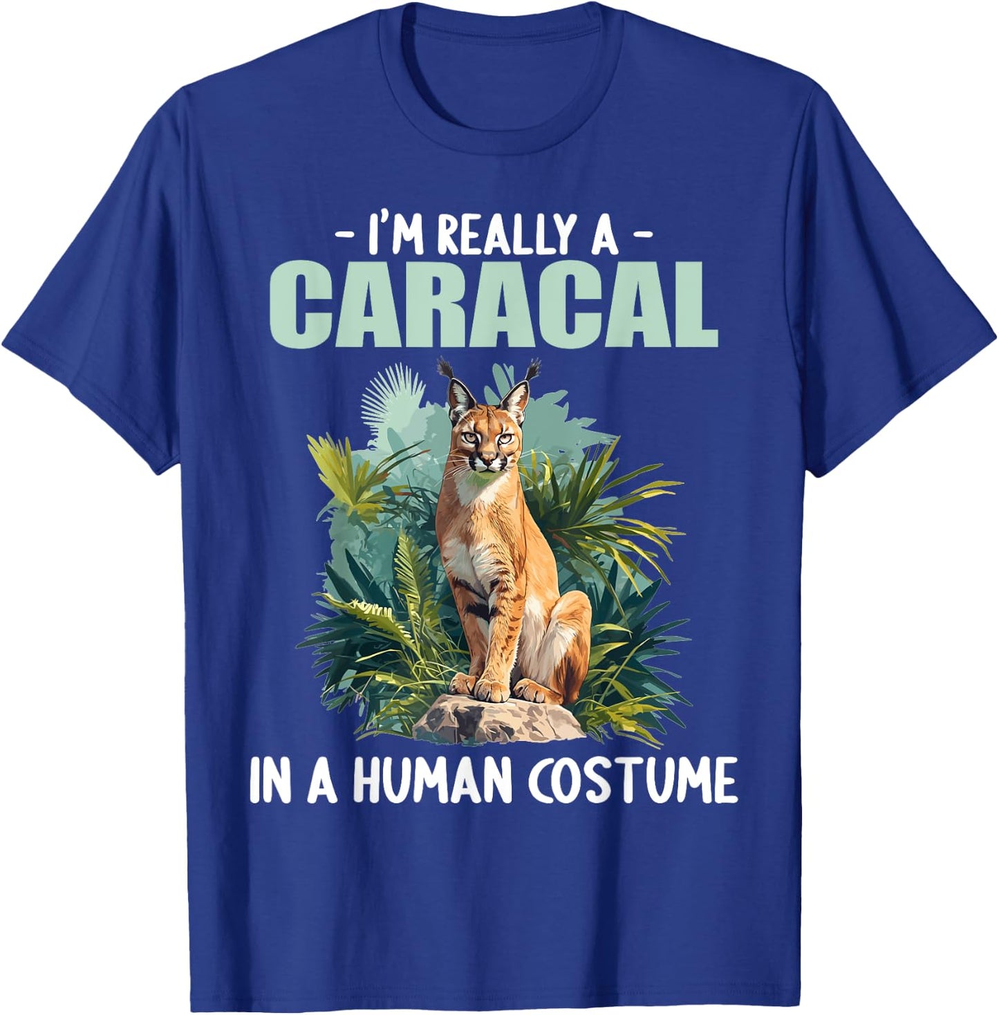 Caracals Caracal , Small, Black T-Shirt - T-Shirt | Royal
