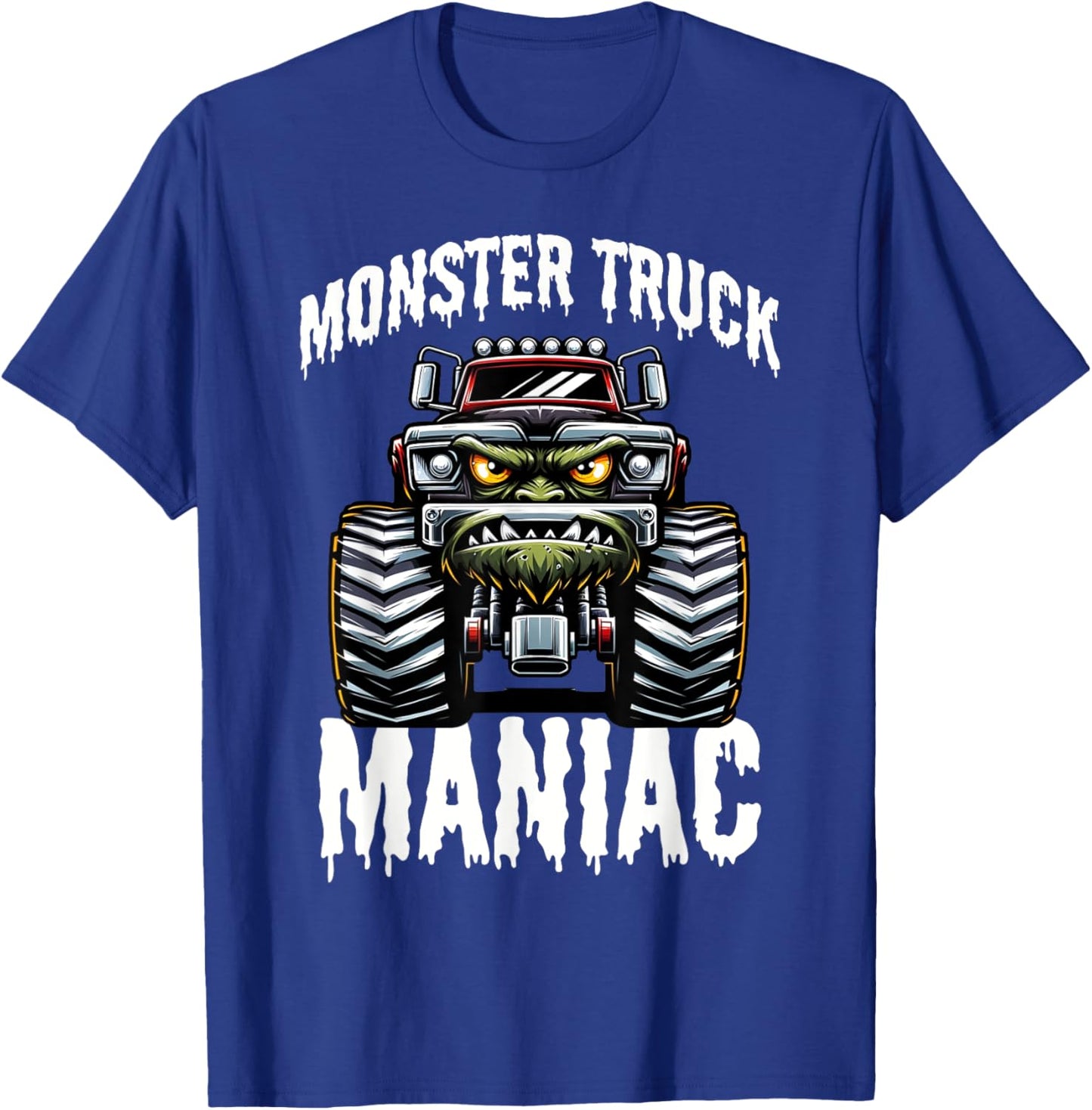Monster Truck Monster Truck Maniac Off Road Adventure T-Shirt - T-Shirt | Royal