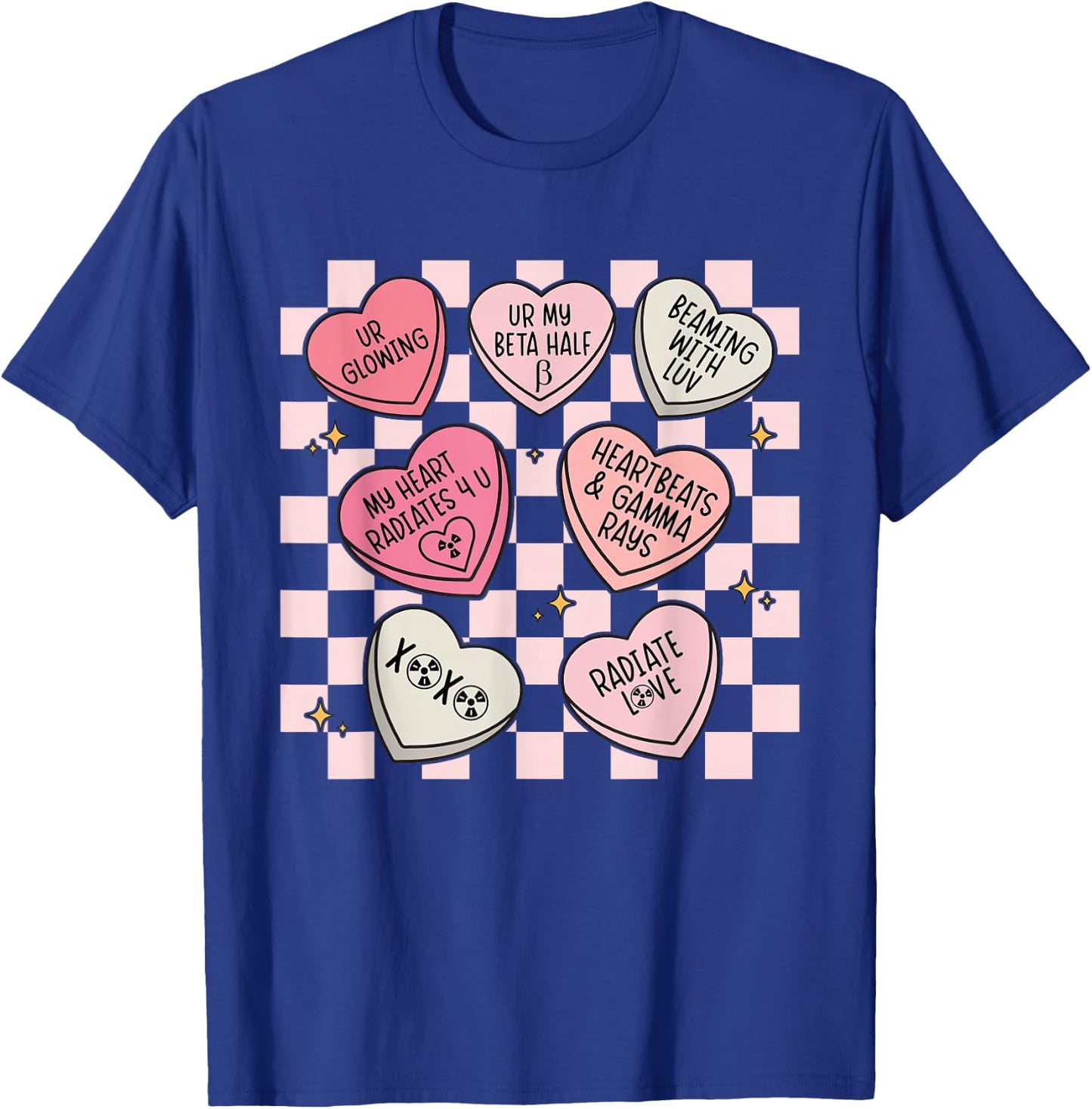 Radiology Valentines X-Ray Radiologist Valentine Radiologic T-Shirt - T-Shirt | Royal