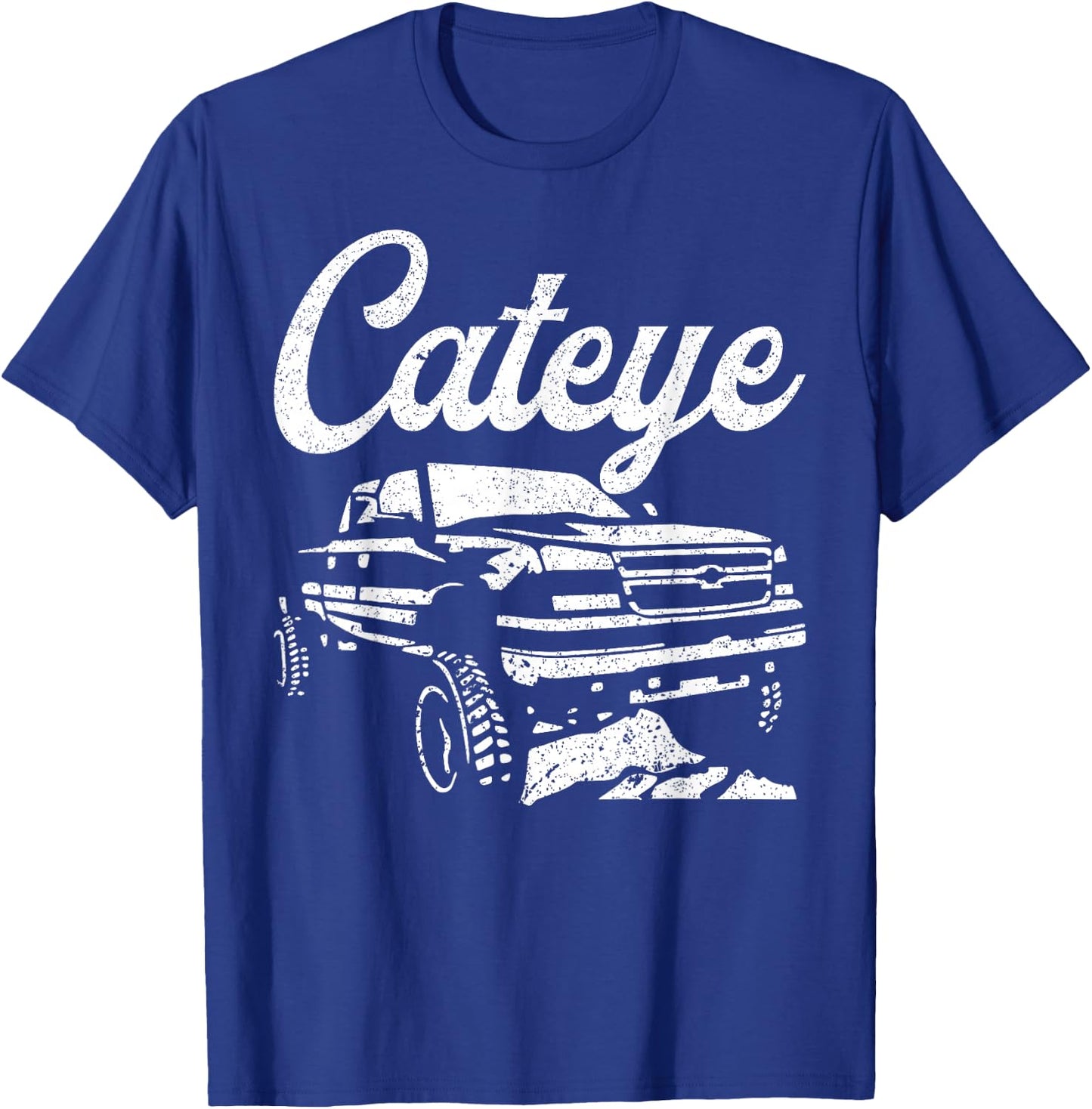 Cateye chevys truck T-Shirt - T-Shirt | Royal