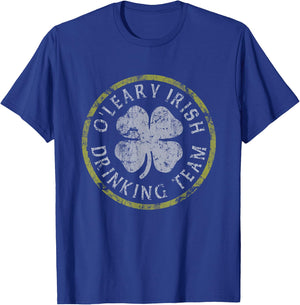 O'Leary Irish Drinking Team St Patricks Day Family Surname T-Shirt - T-Shirt | Royal