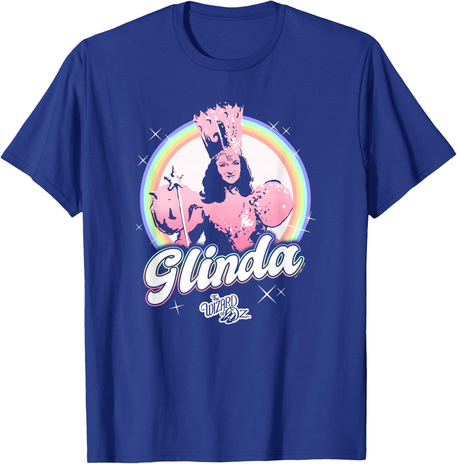 The Wizard of Oz Pride Glinda Rainbow Poster T-Shirt - T-Shirt | Royal
