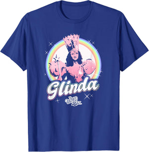 The Wizard of Oz Pride Glinda Rainbow Poster T-Shirt - T-Shirt | Royal