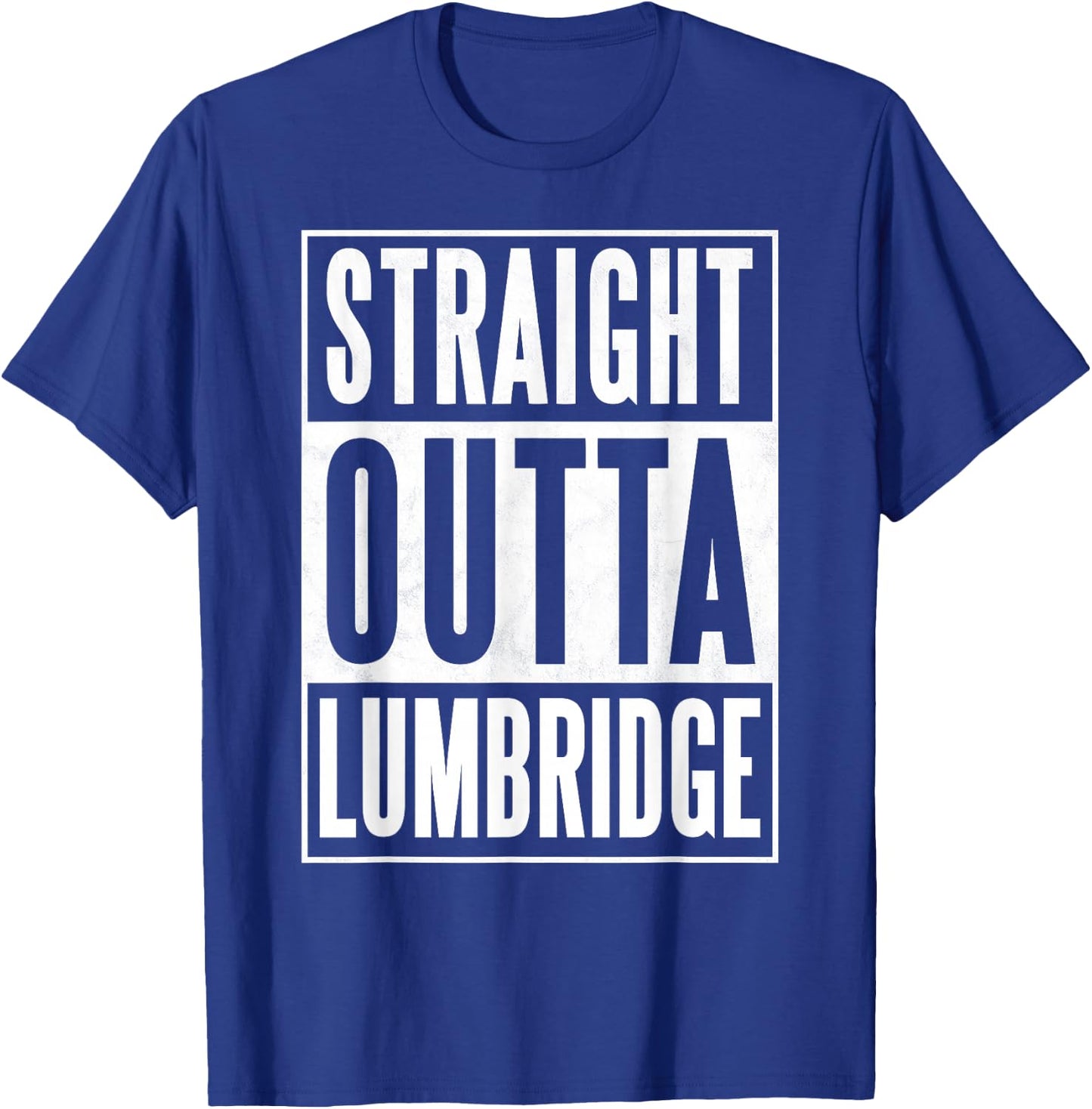 Straight Outta Lumbridge T-Shirt - T-Shirt | Royal